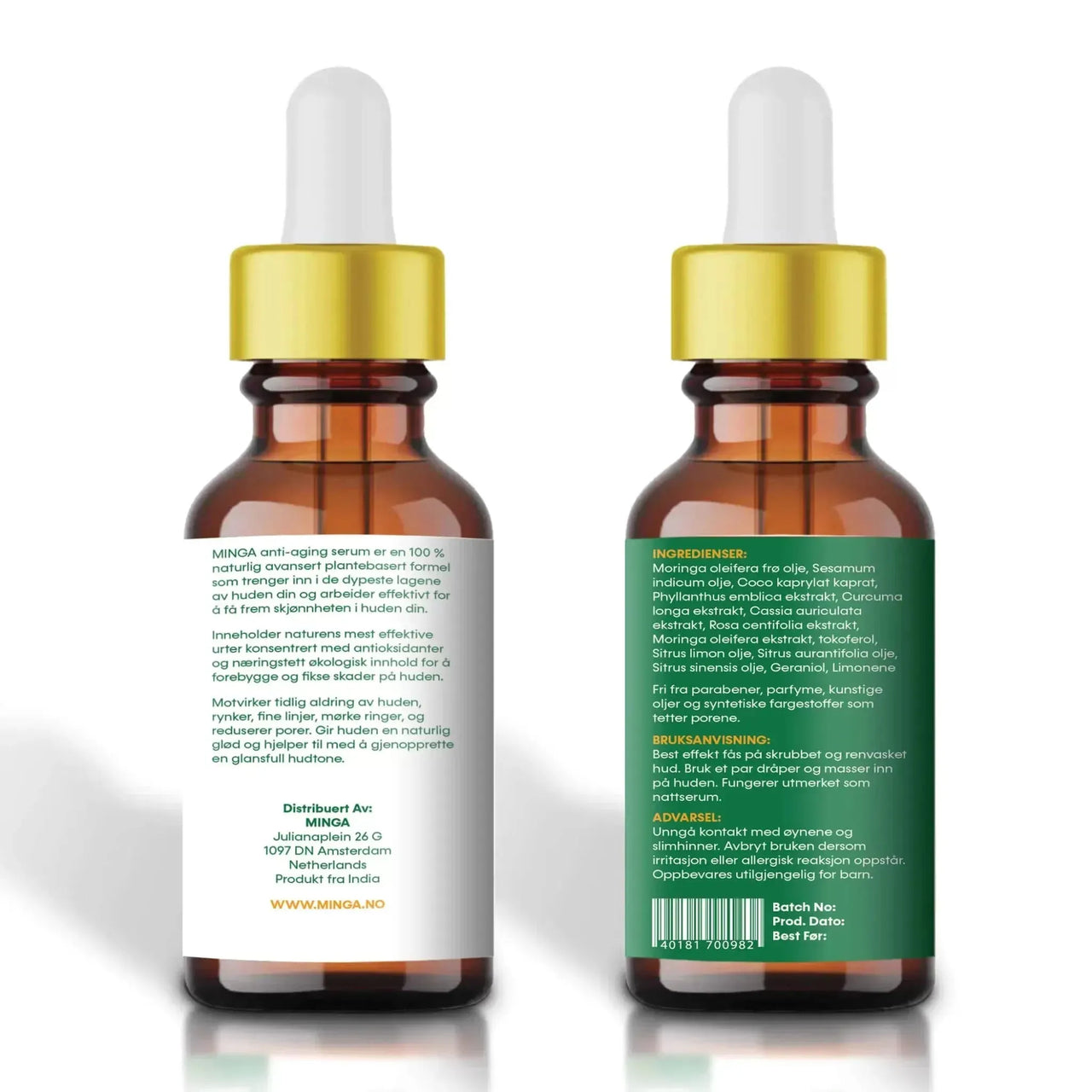 Moringa Olje - Anti Aging Serum - 50 ml