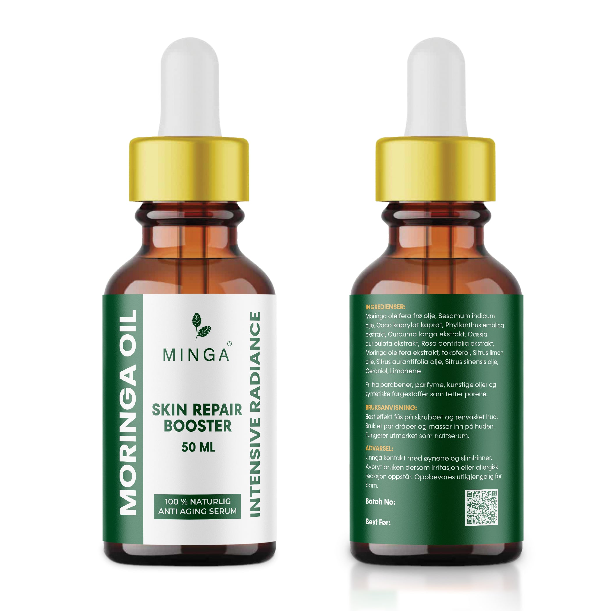 Moringa Olje - Anti Aging Serum - 50 ml