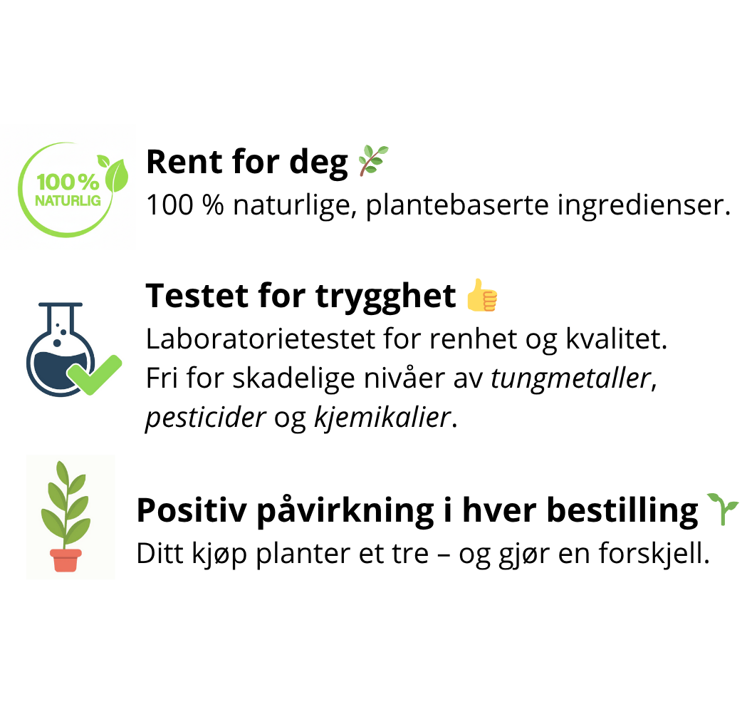 MINGA Detox Bombshell - 15 Unike Naturlige Ingredienser - MINGA