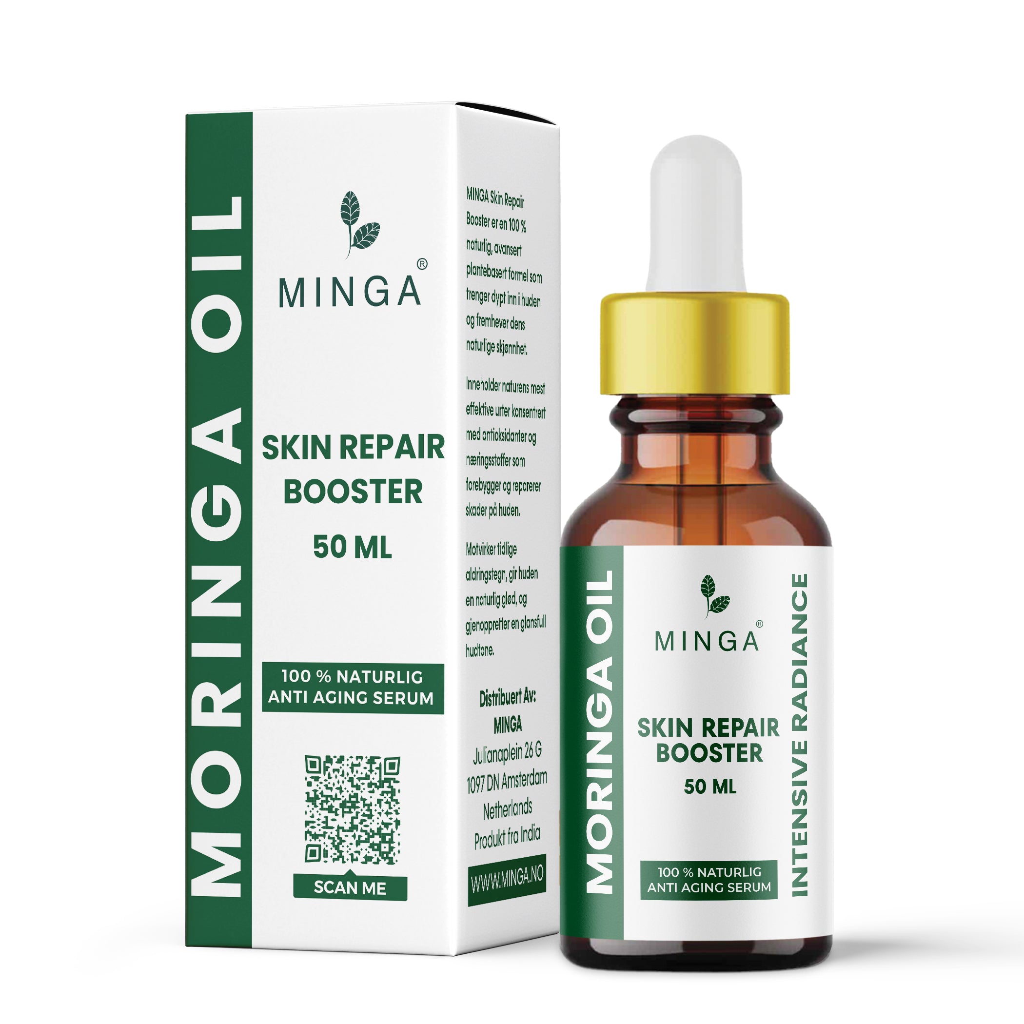 Moringa Olje - Anti Aging Serum - 50 ml