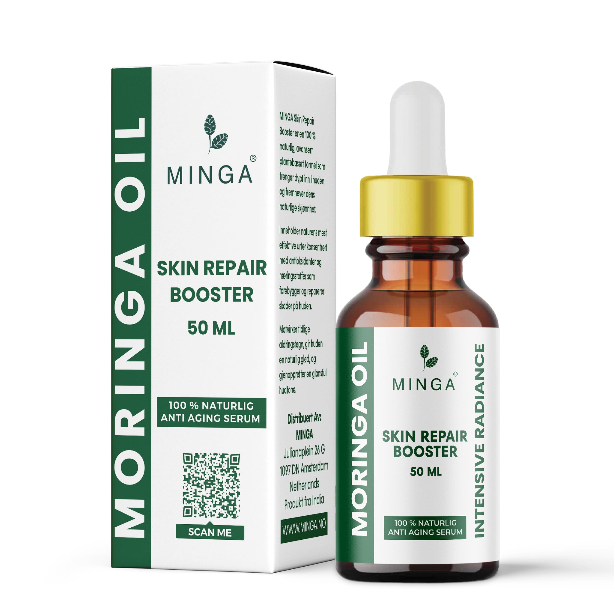 Moringa Olje - Anti Aging Serum - 50 ml